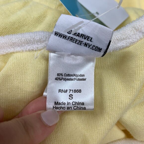 Marvel Captain America Romper Women S Small Terry Cloth Drawstring Shorty Shorts - Picture 11 of 13